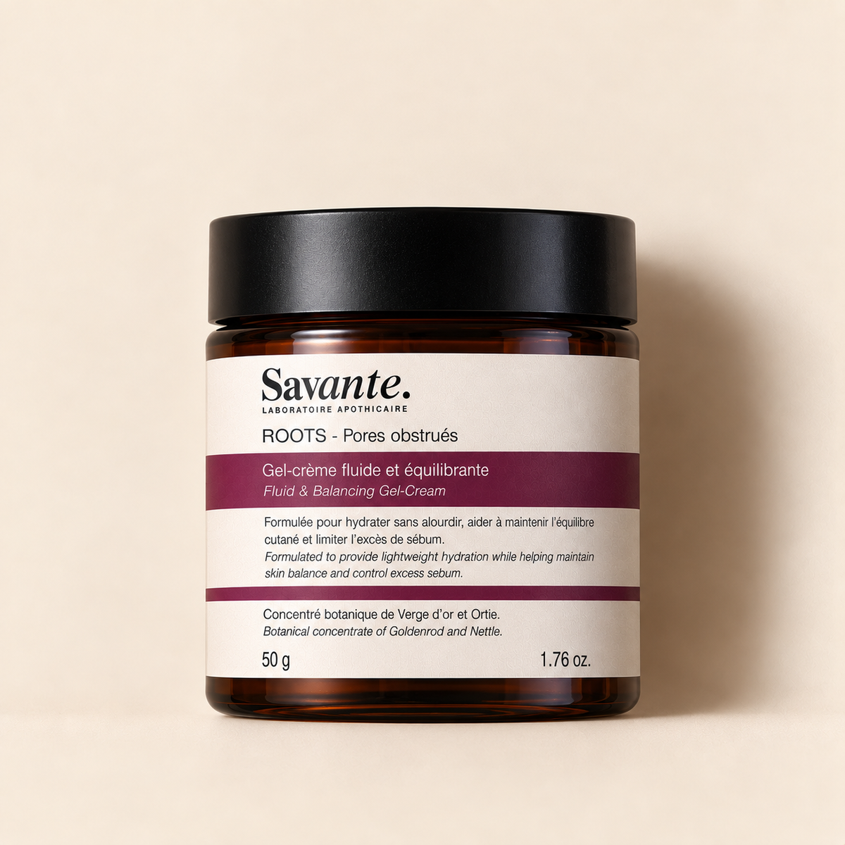ROOTS - Gel crème fluide et équilibrante