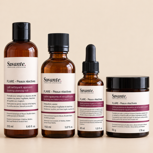 FLARE - Imperfections rouges et inflammées